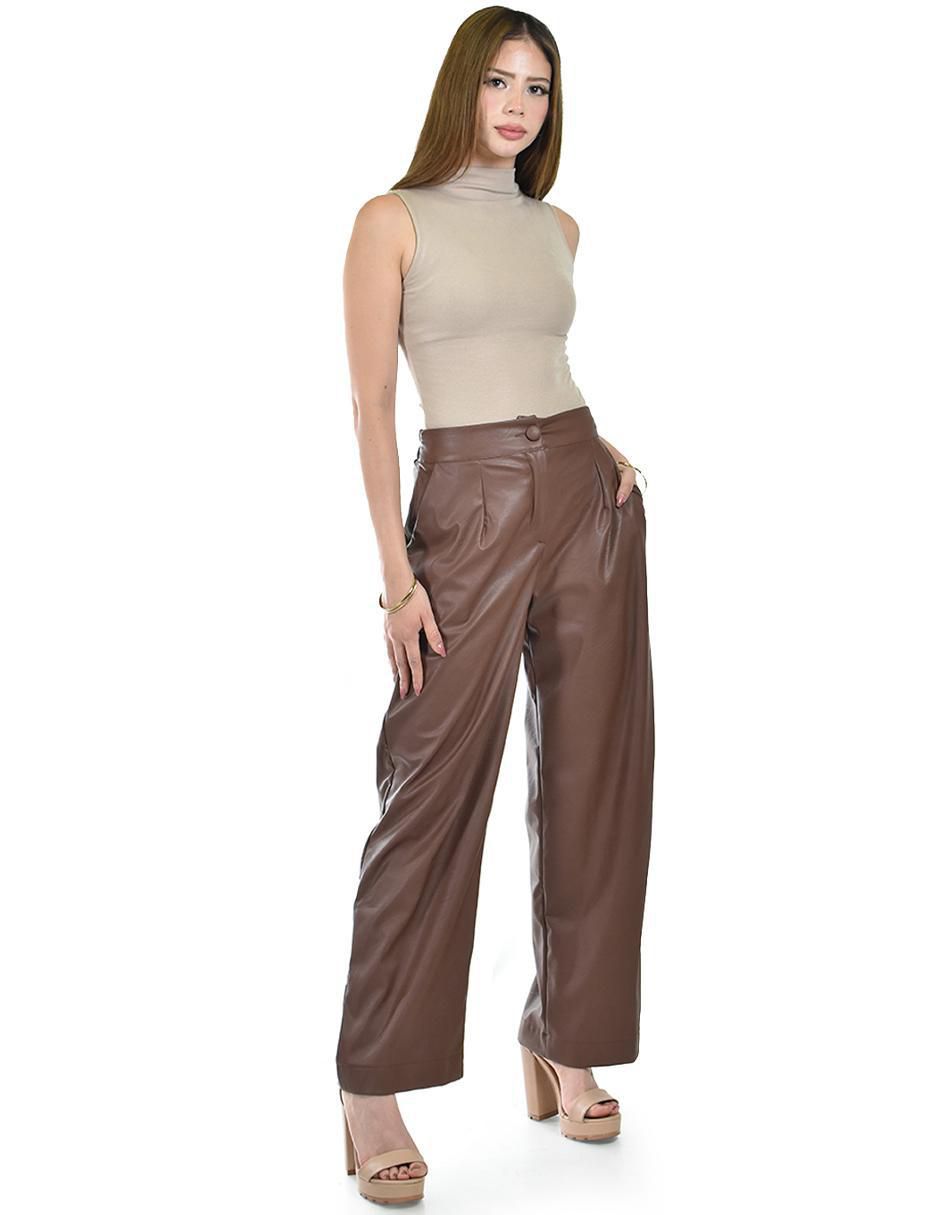 Pantalón de vestir wide leg para mujer 6