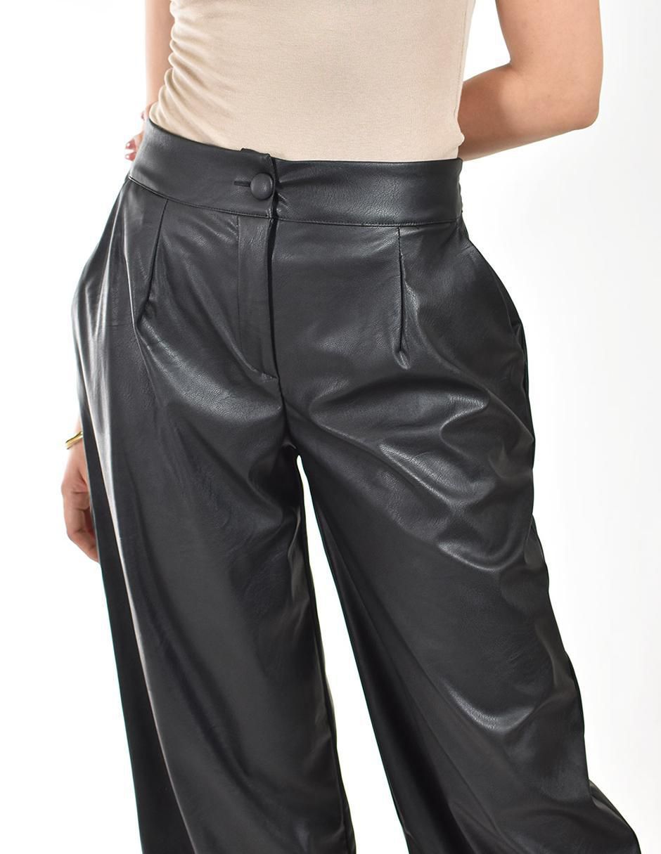 Pantalón de vestir wide leg para mujer 4