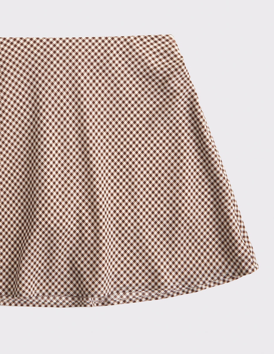 Falda mini cintura alta 3