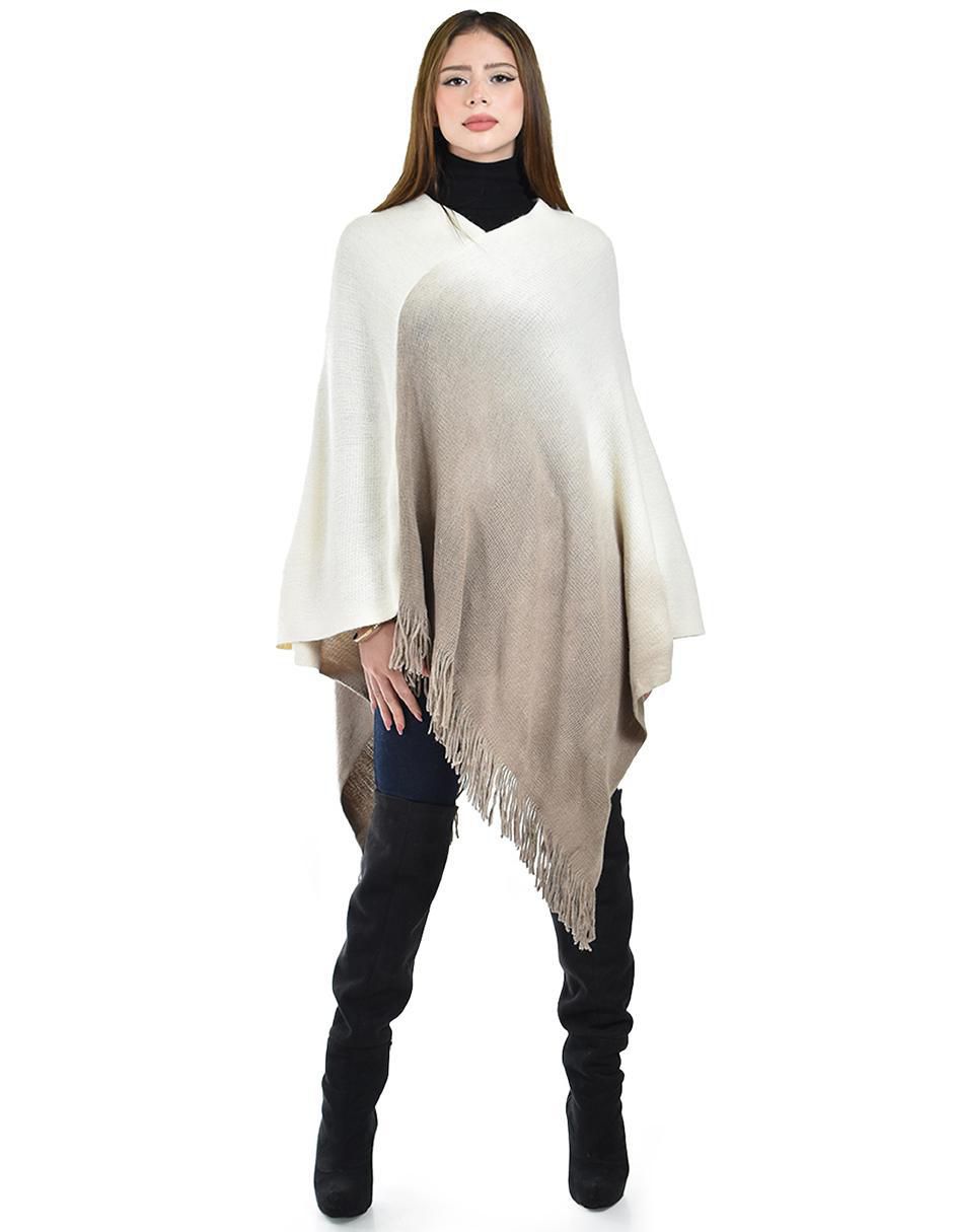 Poncho para mujer