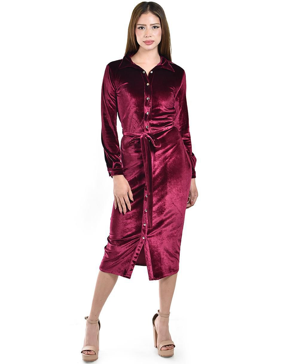 Vestido midi formal para mujer 5