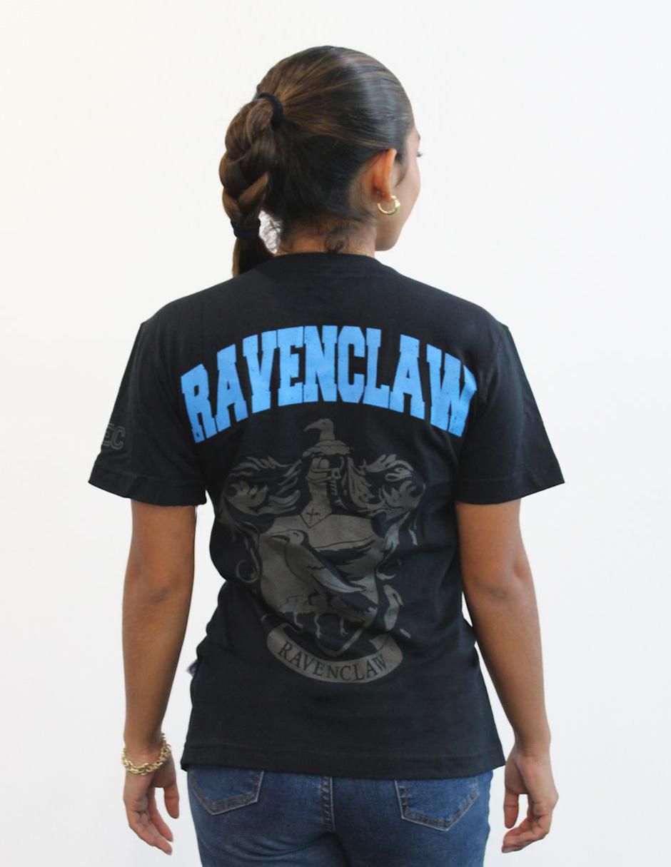 Playera manga corta Ravenclaw cuello redondo para mujer 2