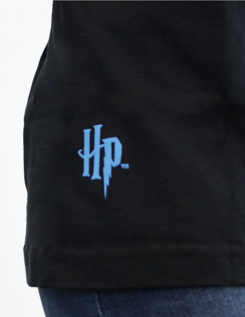 Playera manga corta Ravenclaw cuello redondo para mujer 4