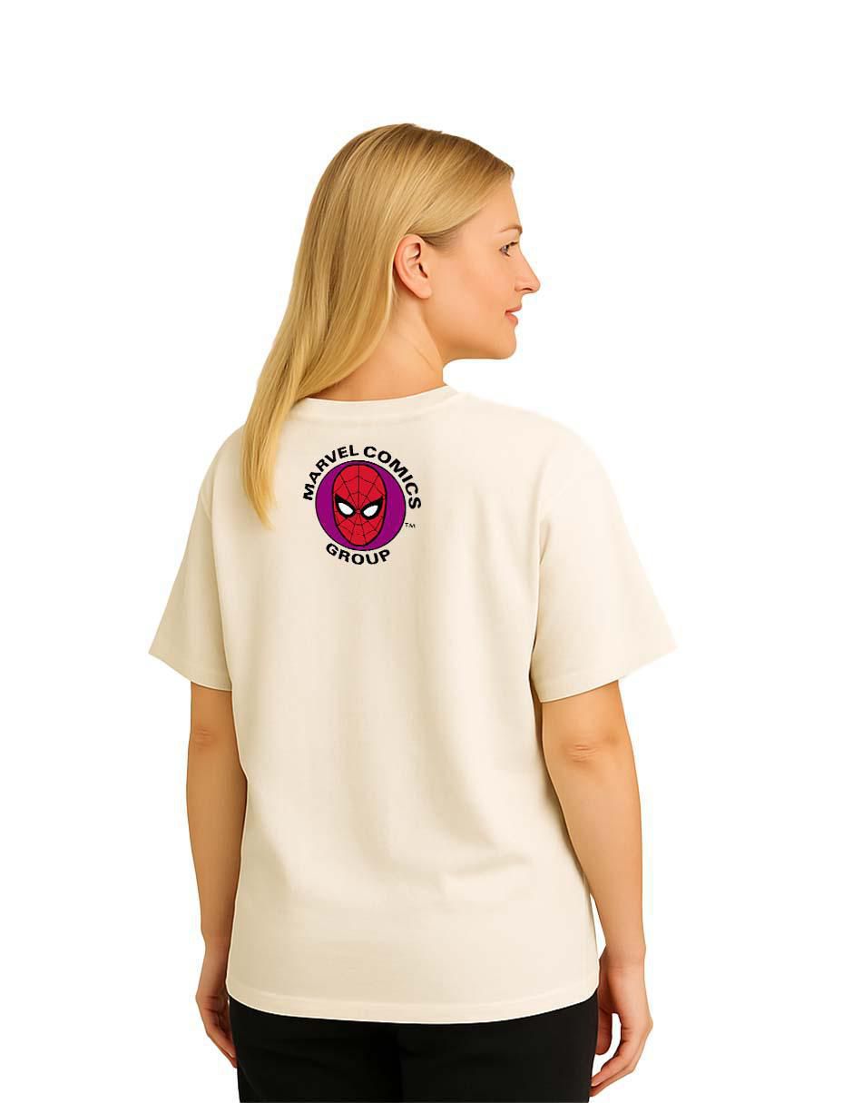 Playera manga corta cuello redondo para mujer 2
