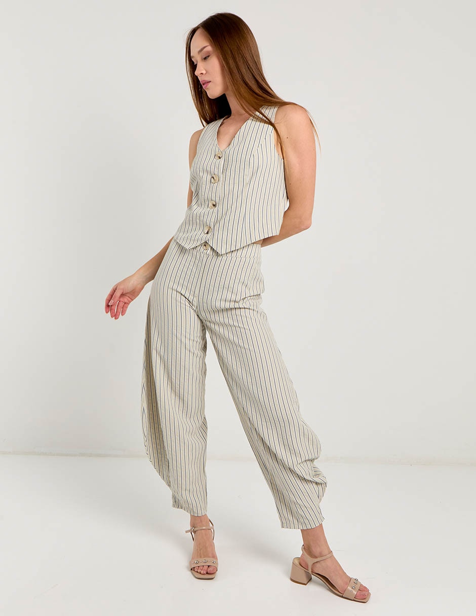 Pantalón relaxed barrel para mujer 2