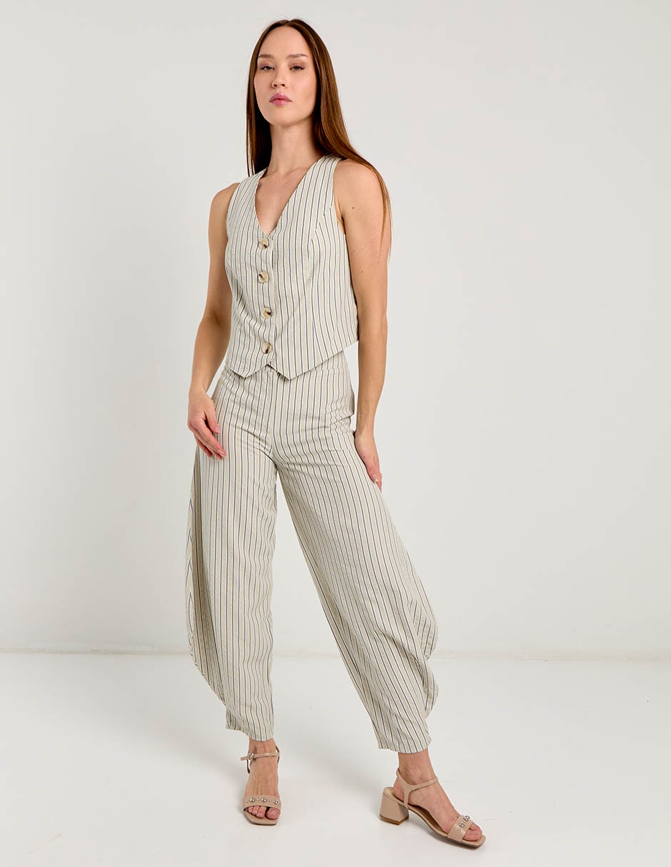 Pantalón relaxed barrel para mujer 3
