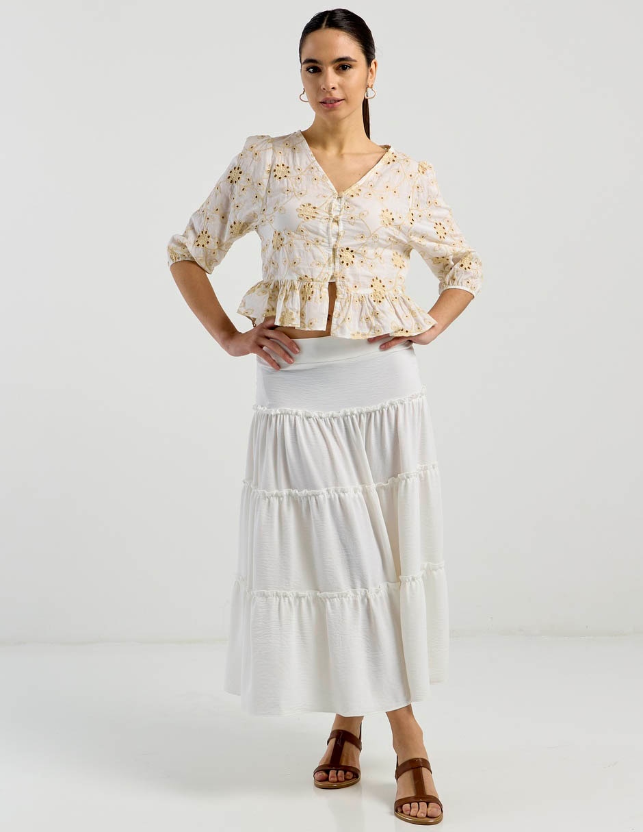 Blusa manga 3/4 para mujer 3