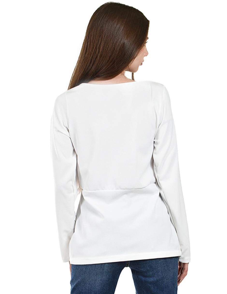 Blusa manga larga para mujer 3