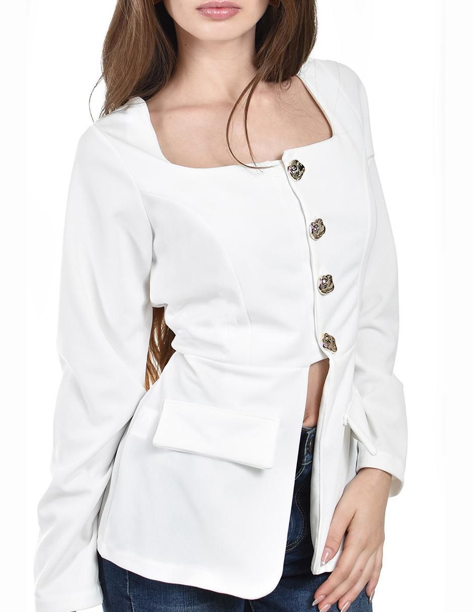 Blusa manga larga para mujer 4