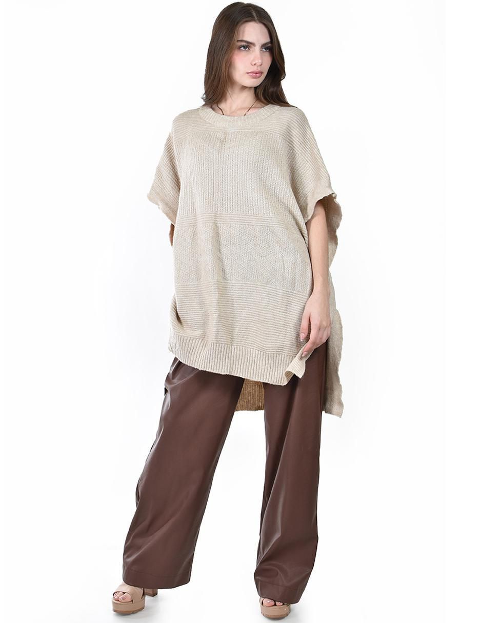 Suéter cuello redondo para mujer 6