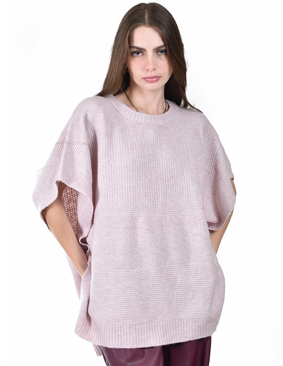 Suéter cuello redondo para mujer