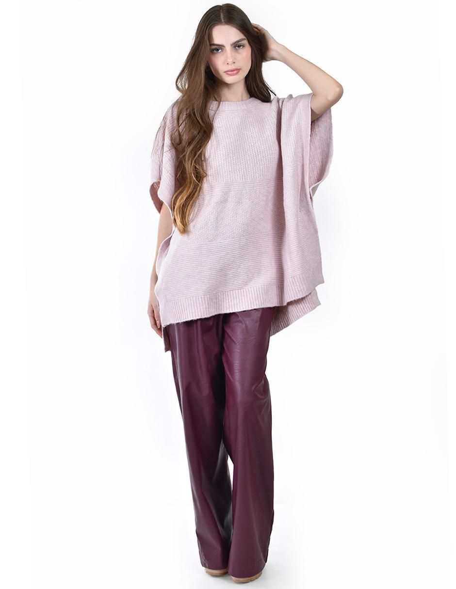 Suéter cuello redondo para mujer 4
