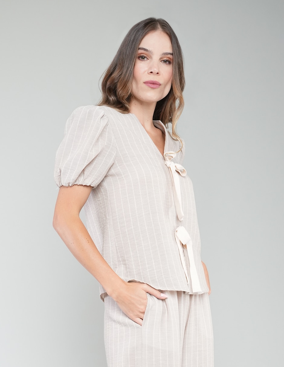 Blusa manga corta para mujer 2