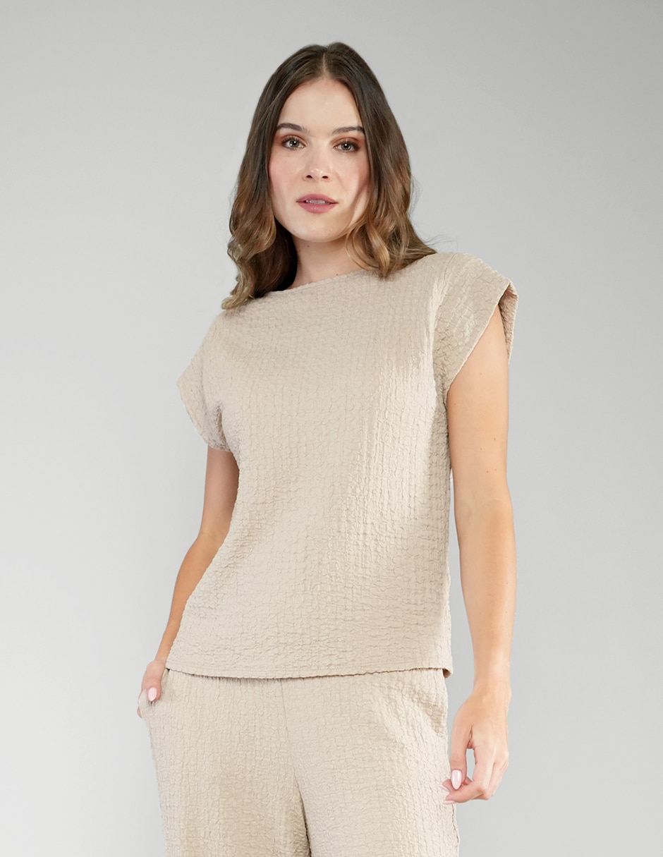 Blusa manga corta para mujer Blusa manga corta para mujer