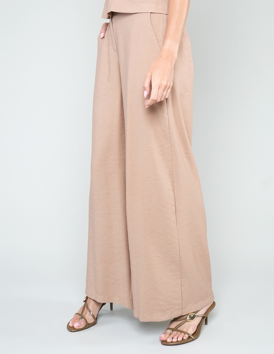 Pantalón relaxed wide leg para mujer 2