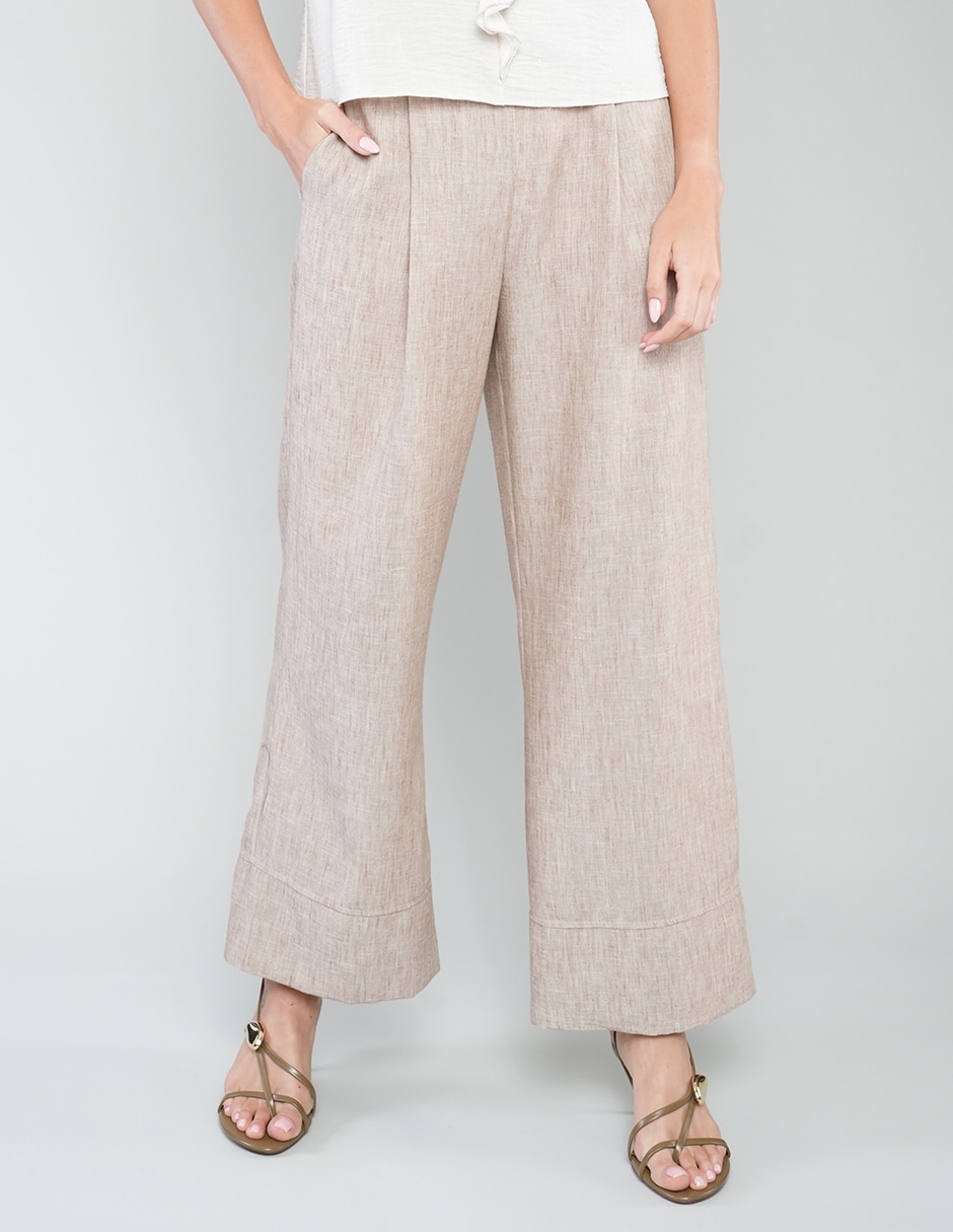 Pantalón wide leg para mujer