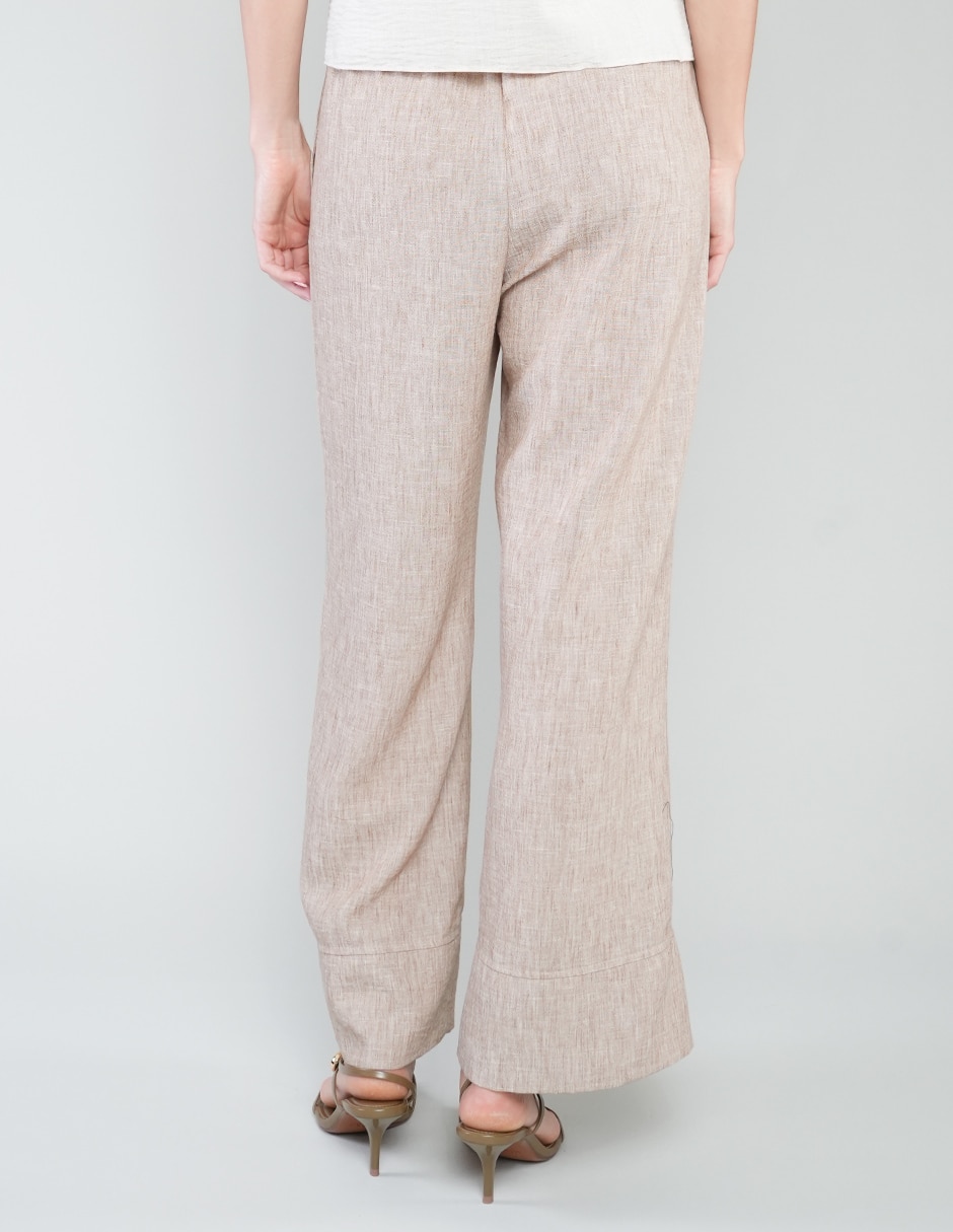 Pantalón wide leg para mujer 3