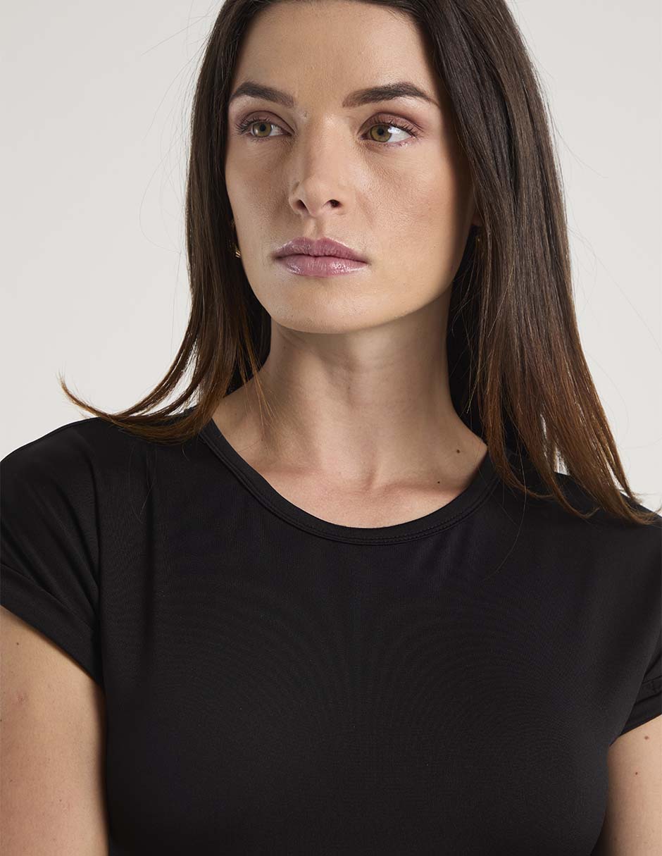 Body cuello redondo para mujer 4