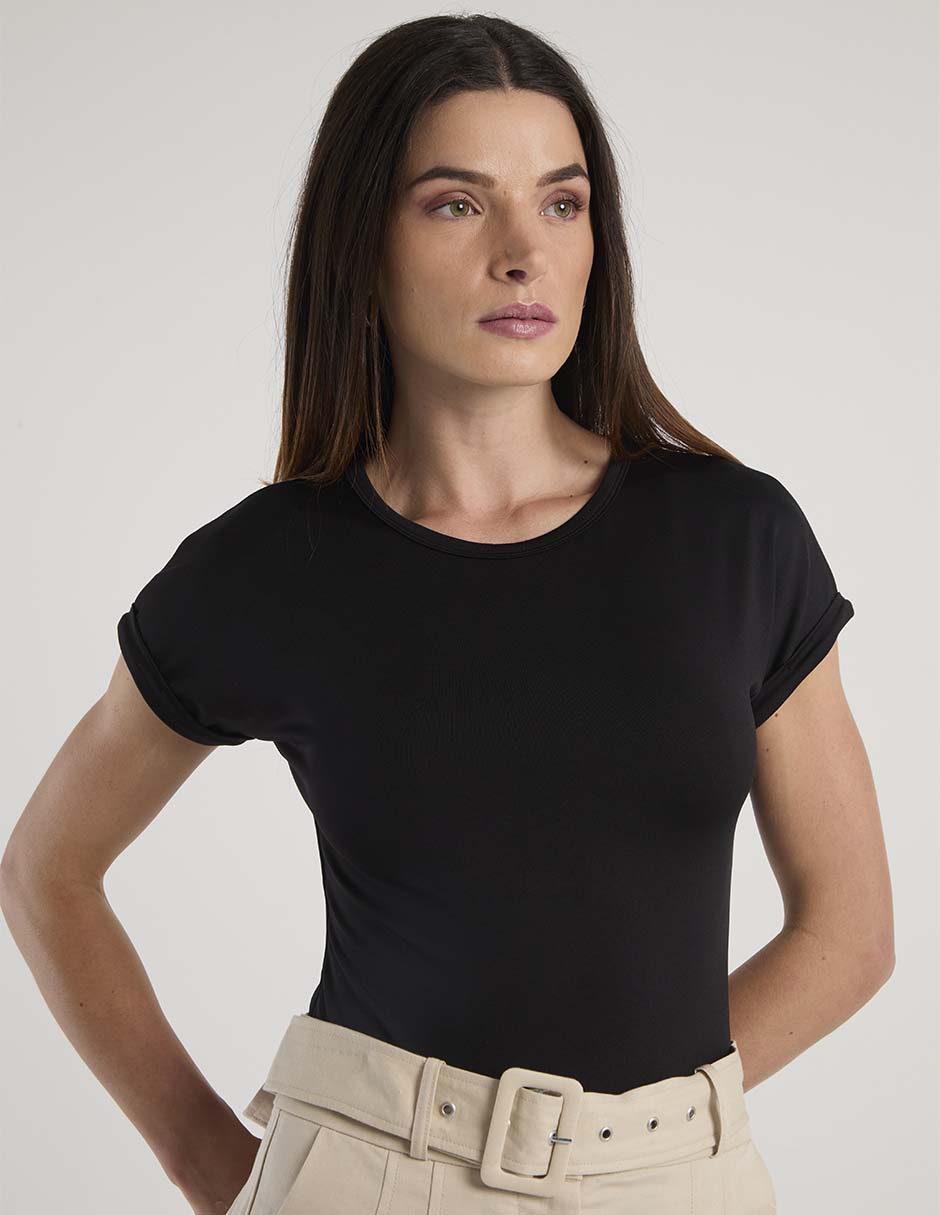 Body cuello redondo para mujer 5