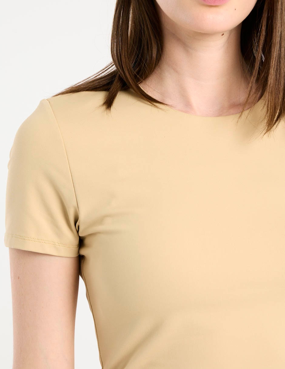 PLAYERA MAP MAP2606-P176 M/, XG, BEIGE