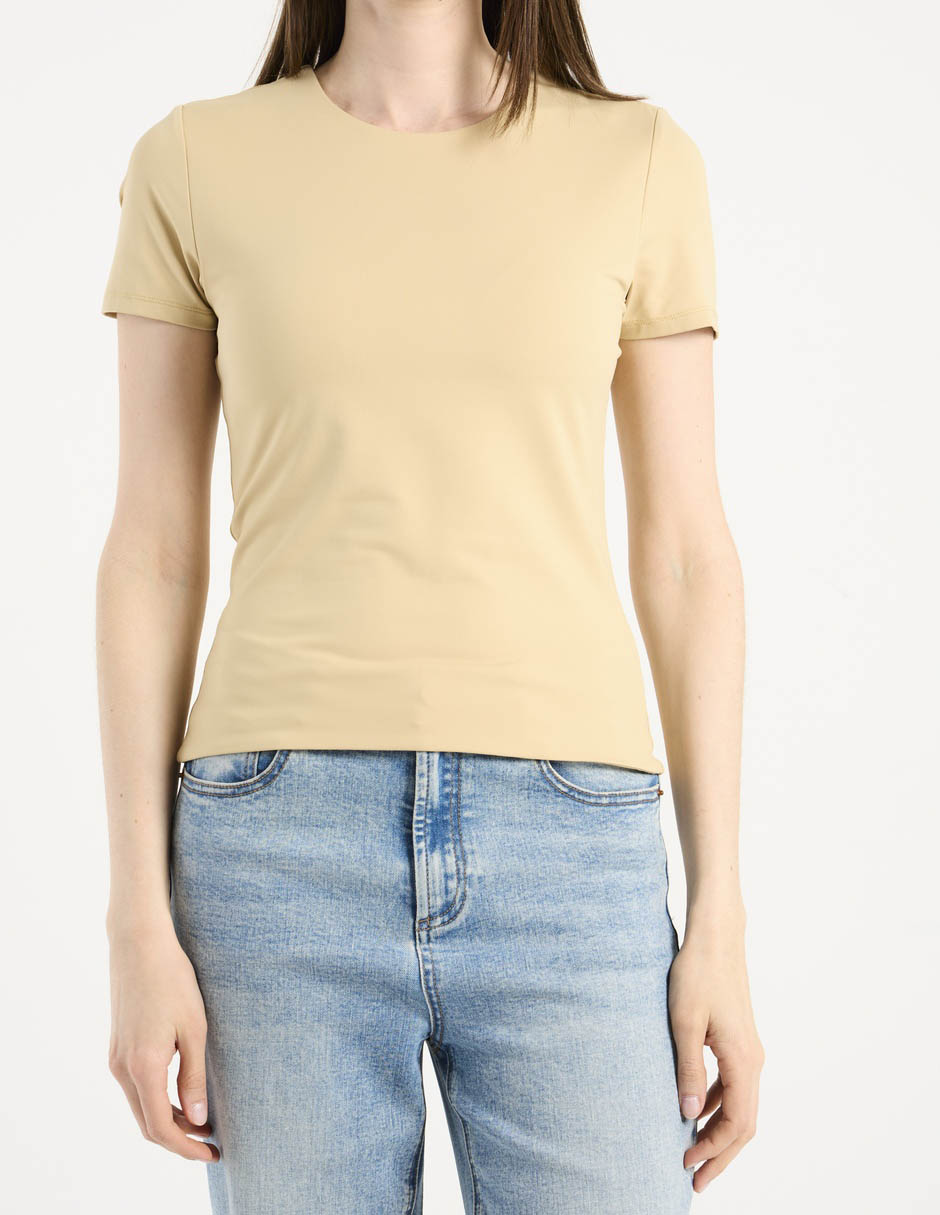 PLAYERA MAP MAP2606-P176 M/, XG, BEIGE