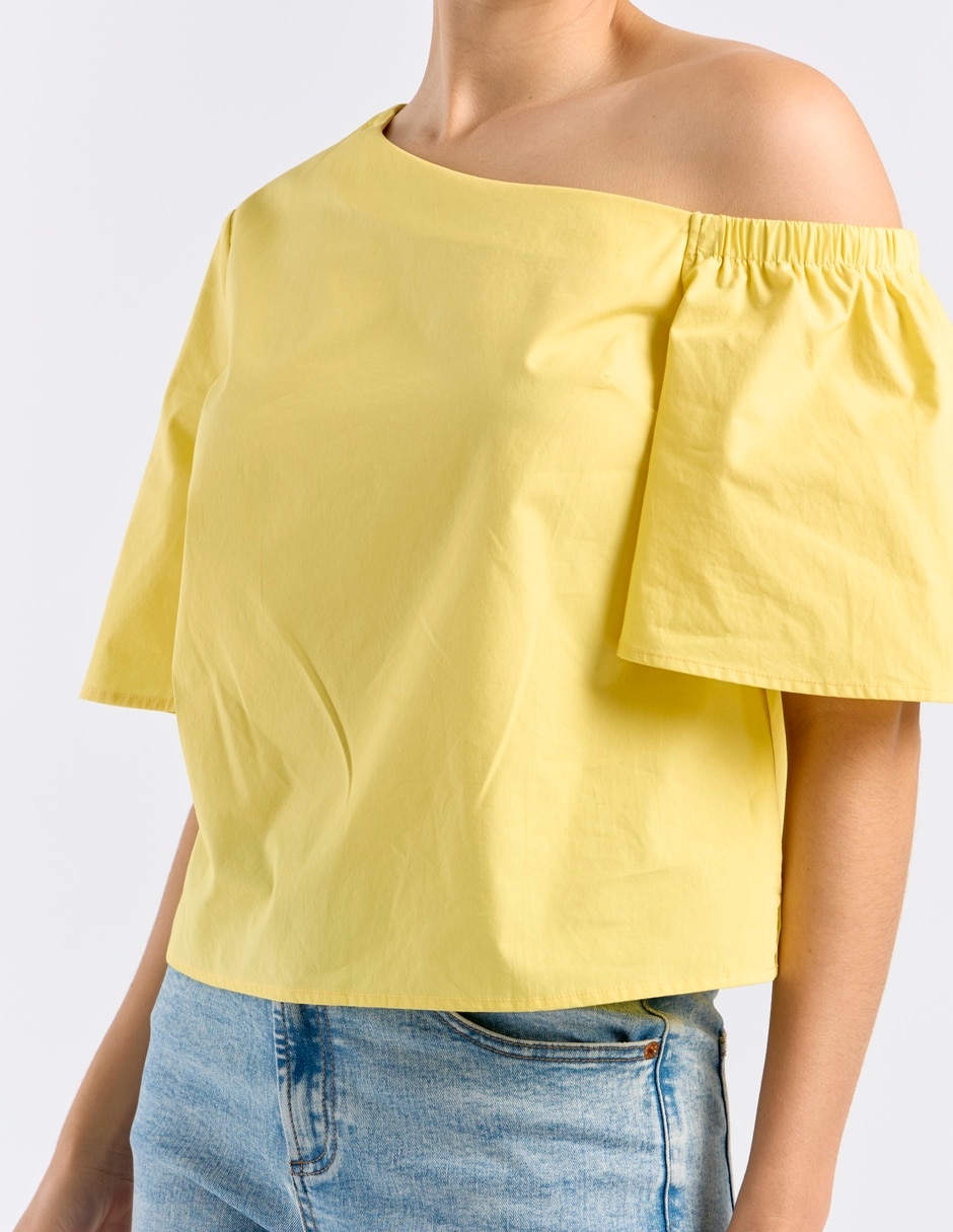 Blusa Map manga al codo para mujer