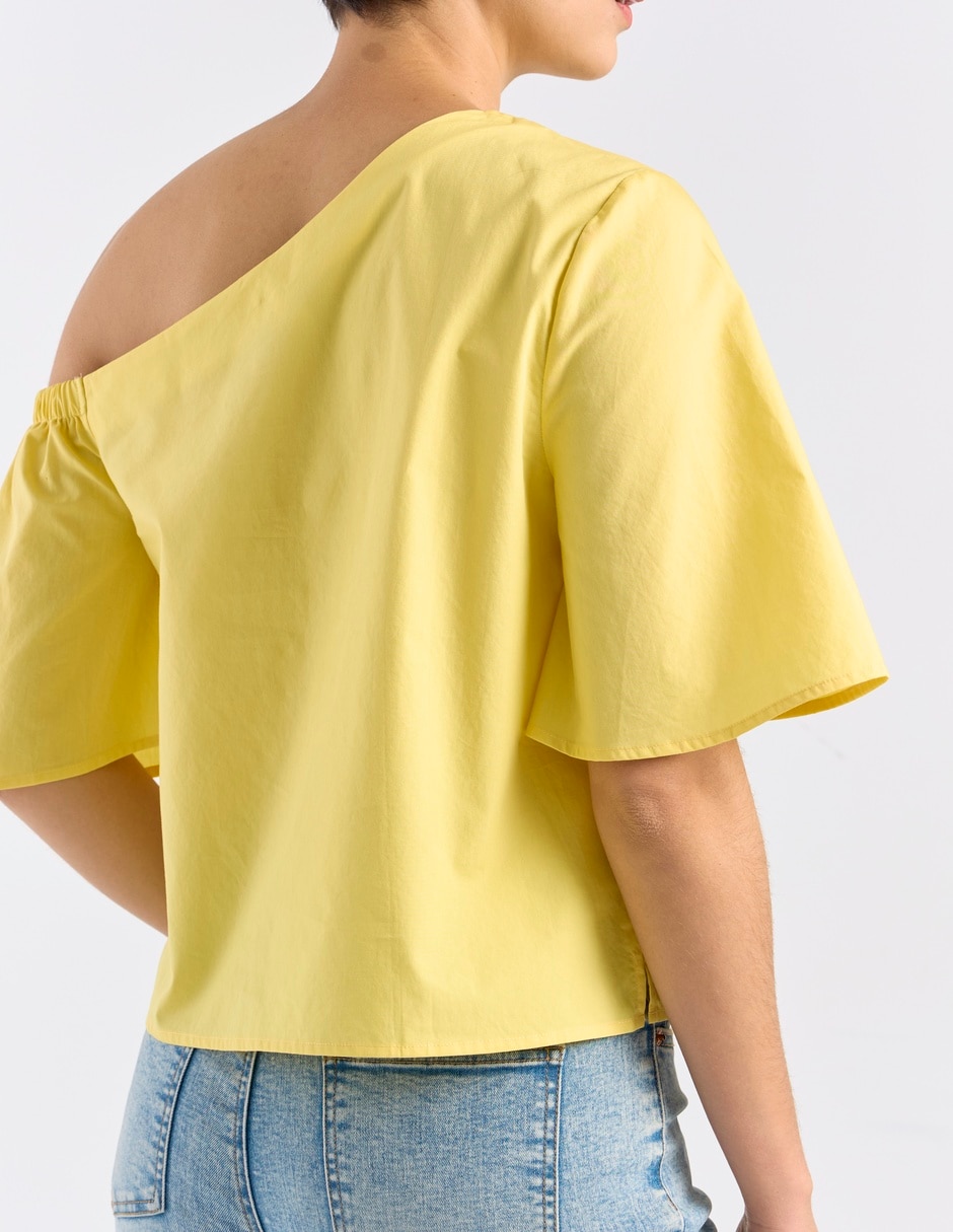 Blusa Map manga al codo para mujer