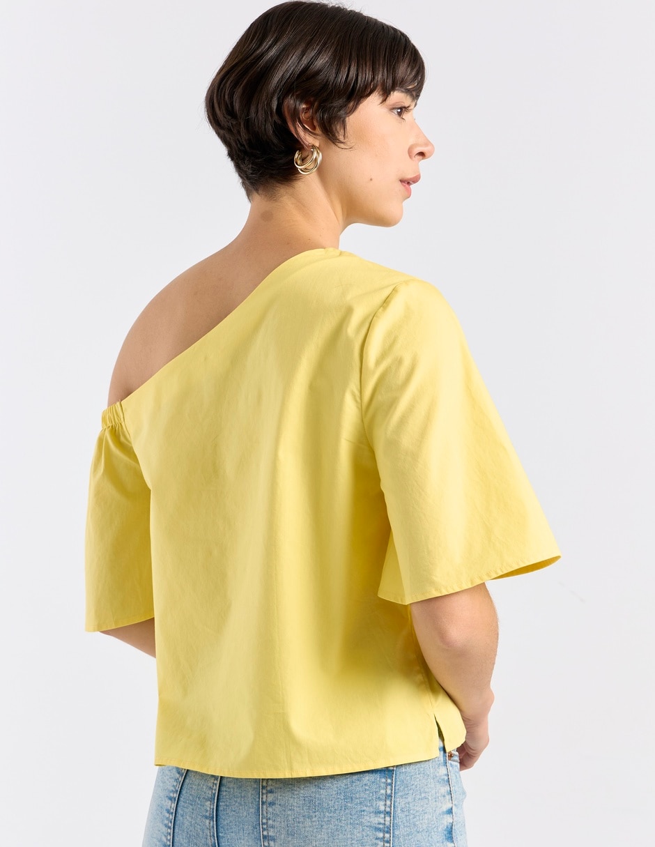 Blusa Map manga al codo para mujer