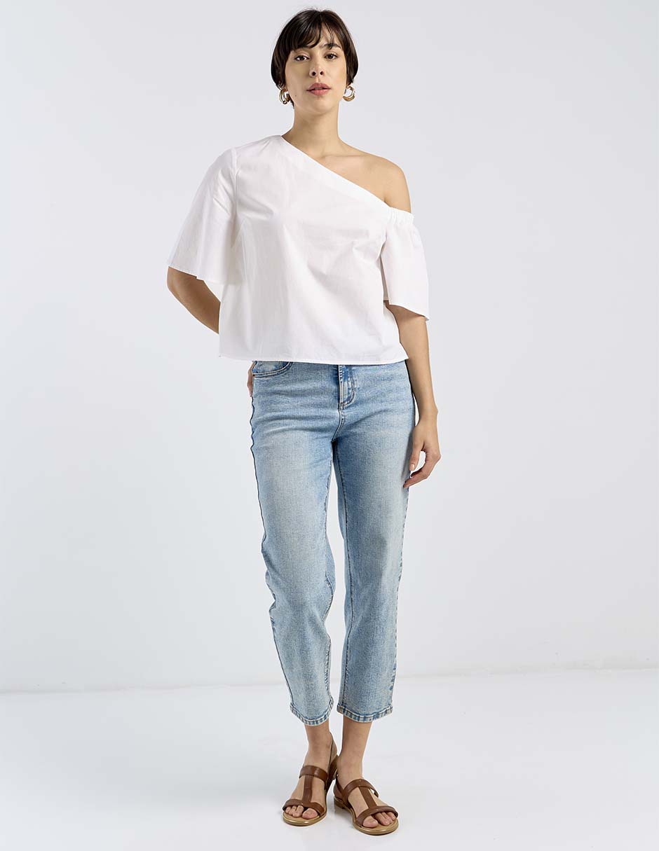 Blusa manga al codo para mujer 2