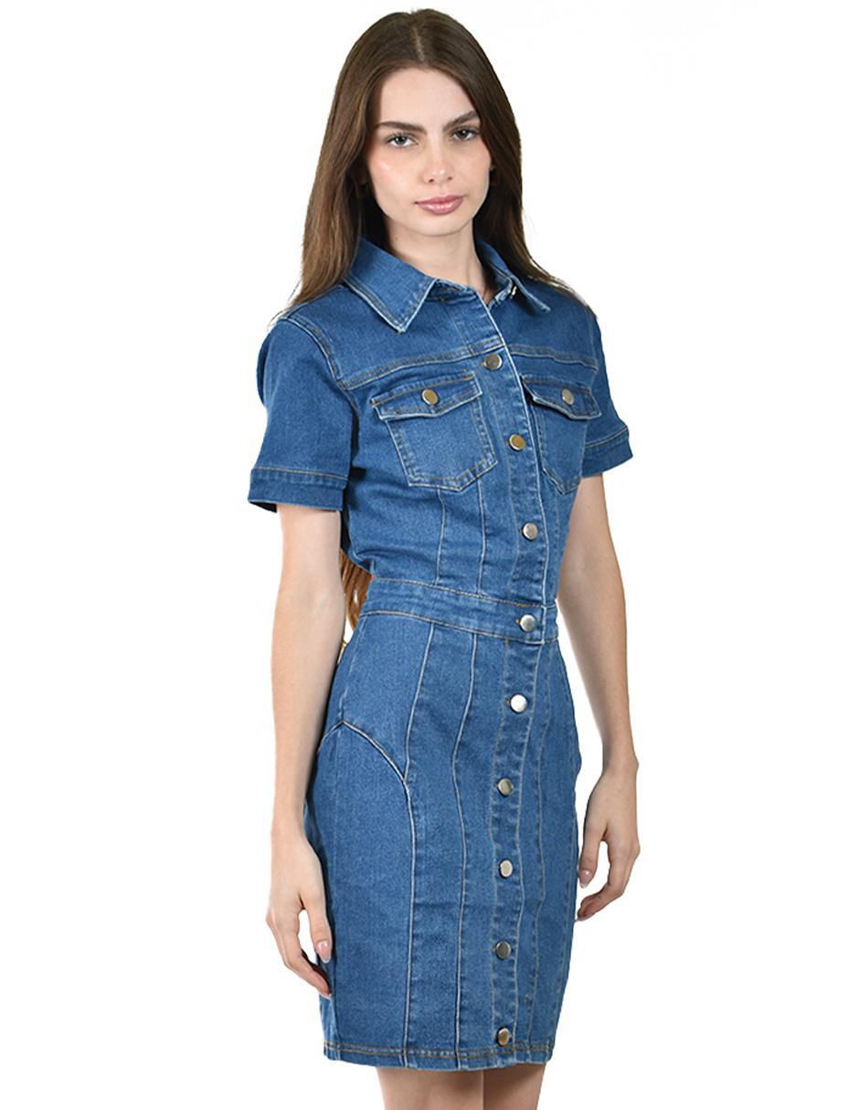Vestido corto casual para mujer 2
