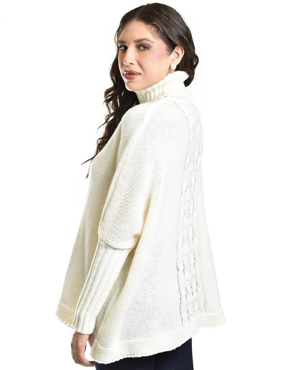 Suéter cuello de tortuga para mujer 3