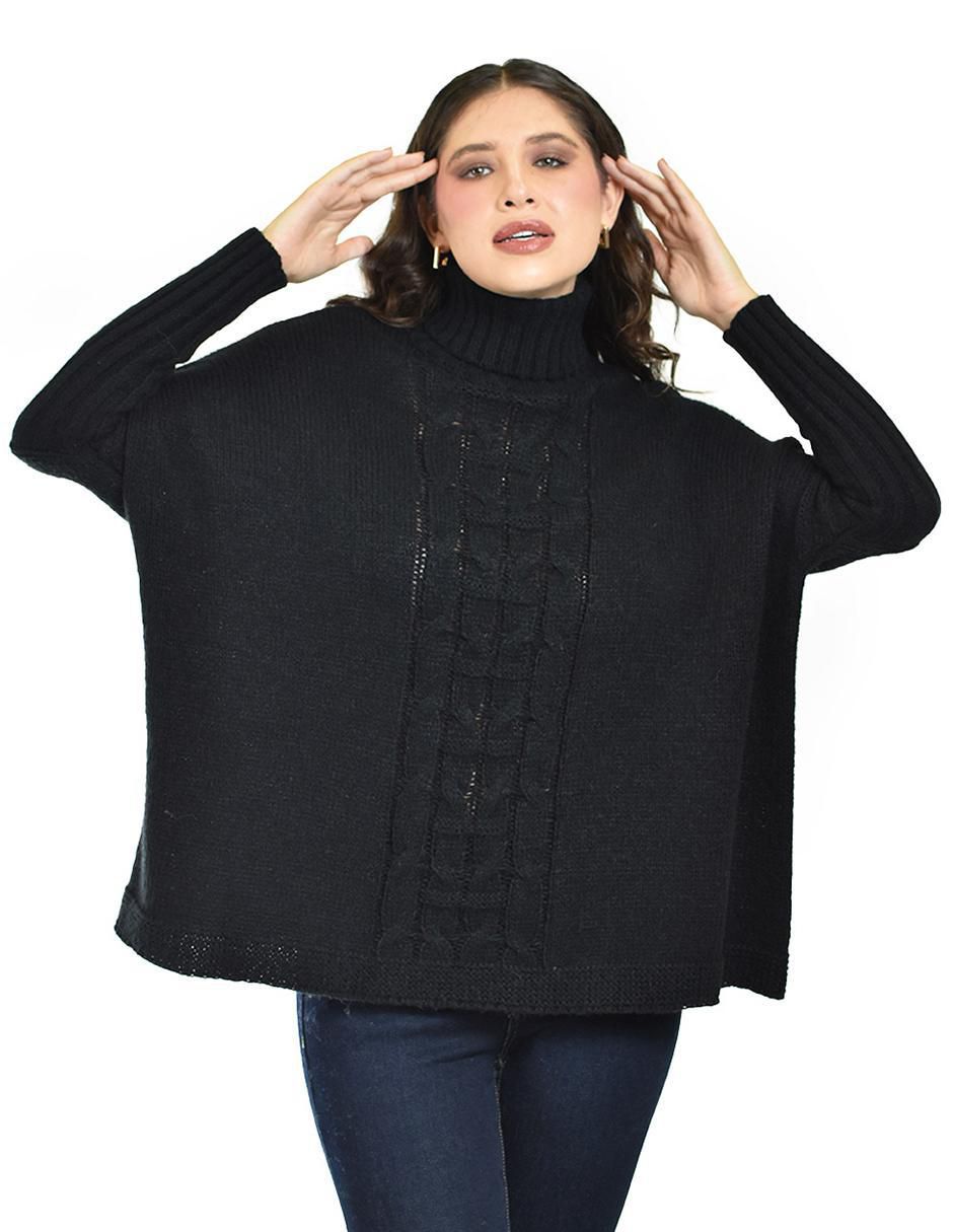 Suéter cuello tortuga para mujer