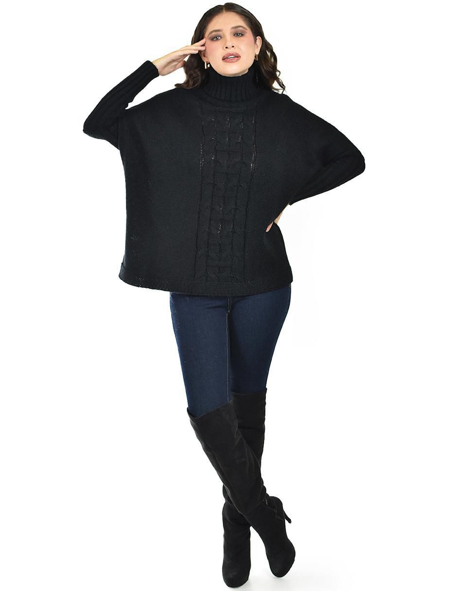Suéter cuello tortuga para mujer 4