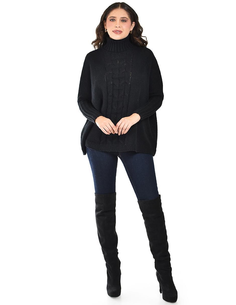 Suéter cuello tortuga para mujer 5