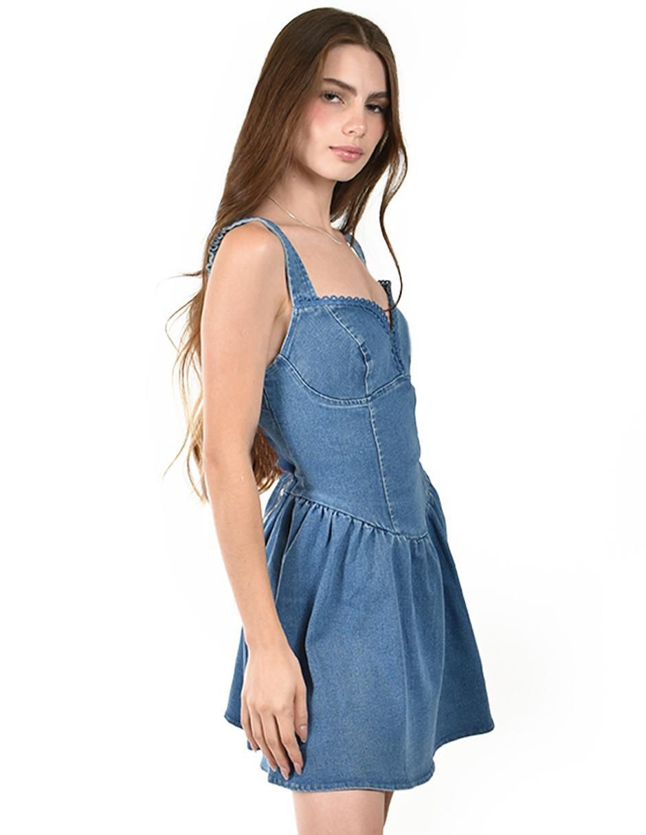 Vestido corto casual para mujer 2