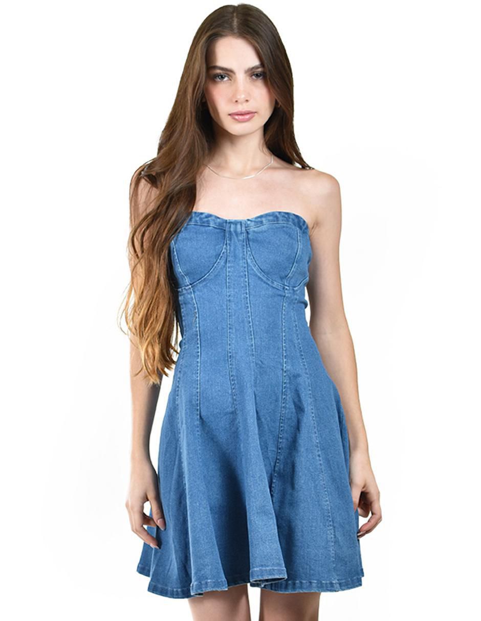Vestido corto casual para mujer