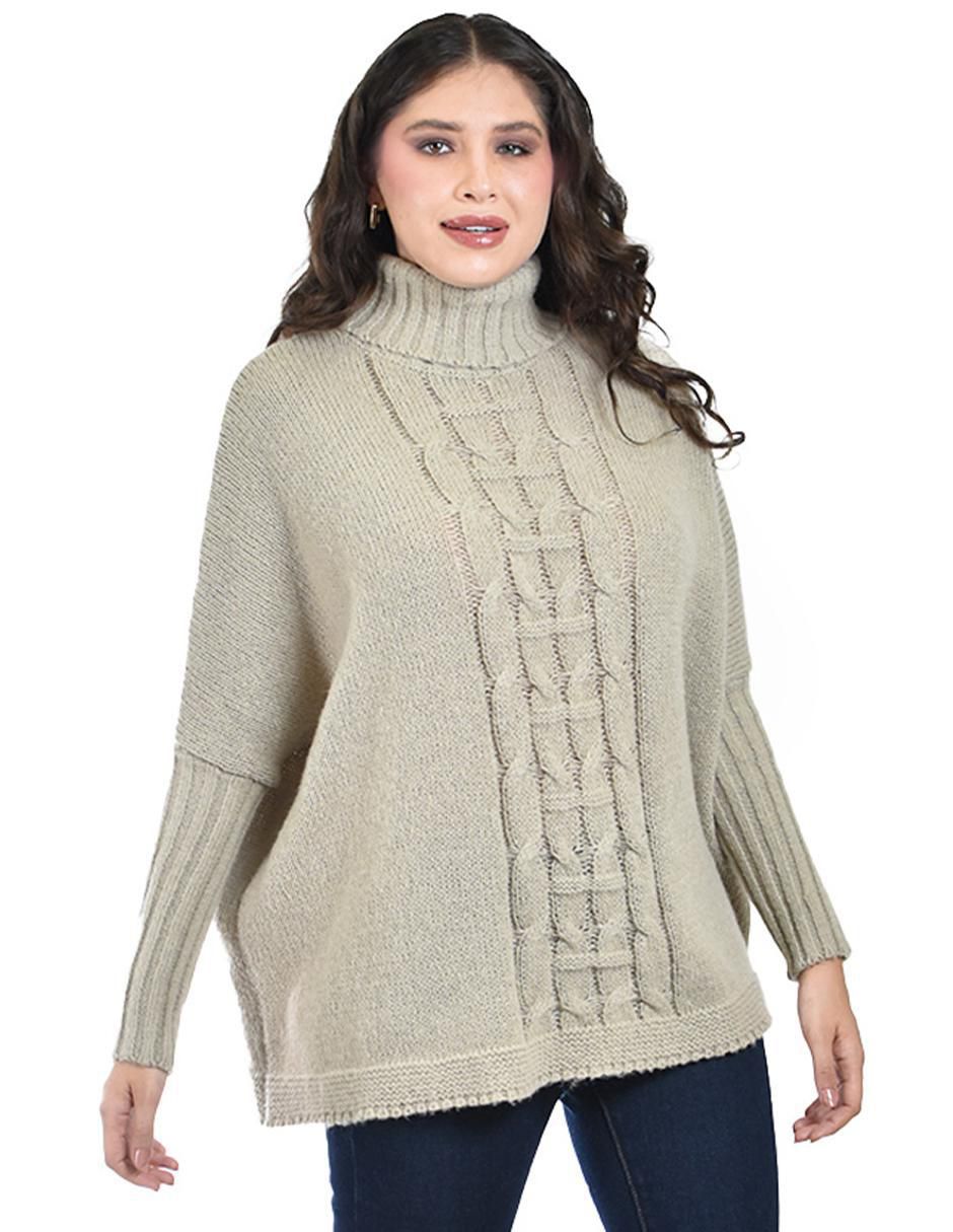 Suéter cuello tortuga para mujer 2