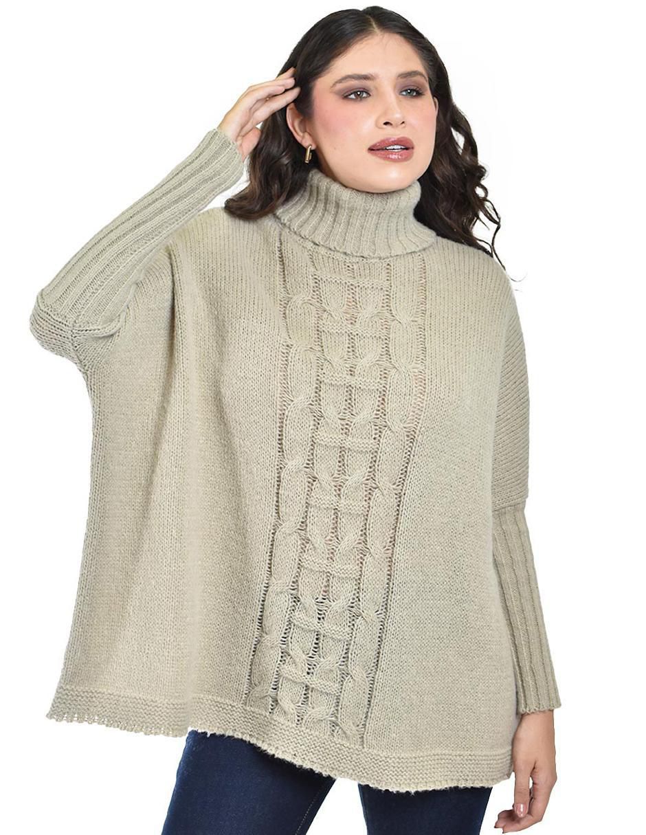 Suéter cuello tortuga para mujer 4