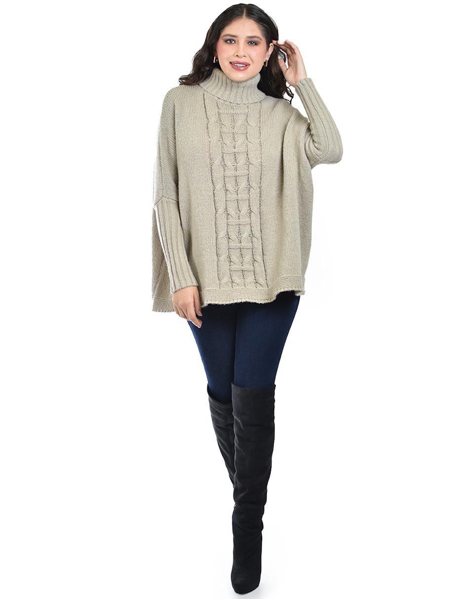 Suéter cuello tortuga para mujer 6