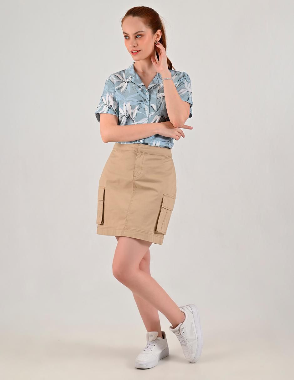 "falda/falda short/falda pantalón" corto supply "de" poliéster "a la" (si aplica) cintura