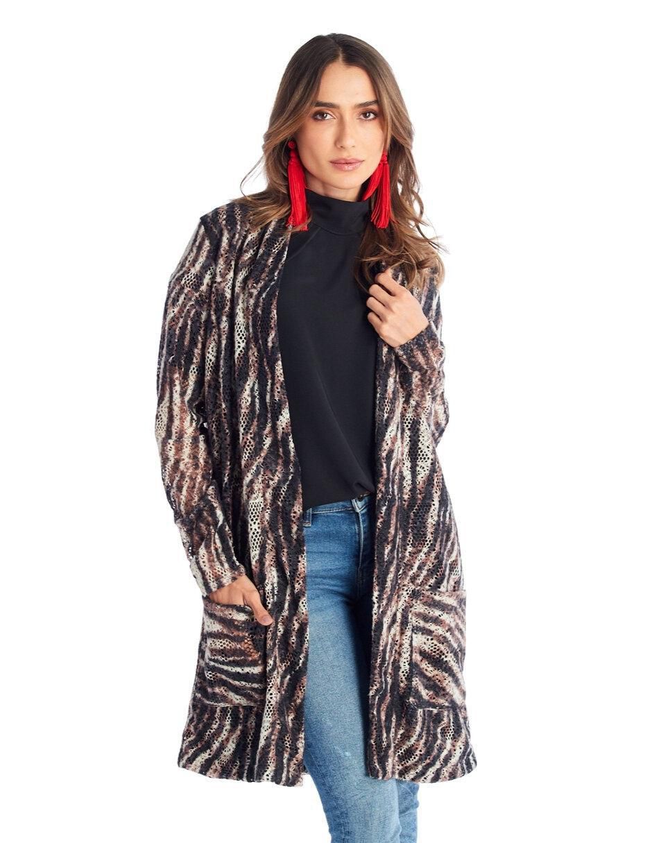 Suéter cuello abierto para mujer