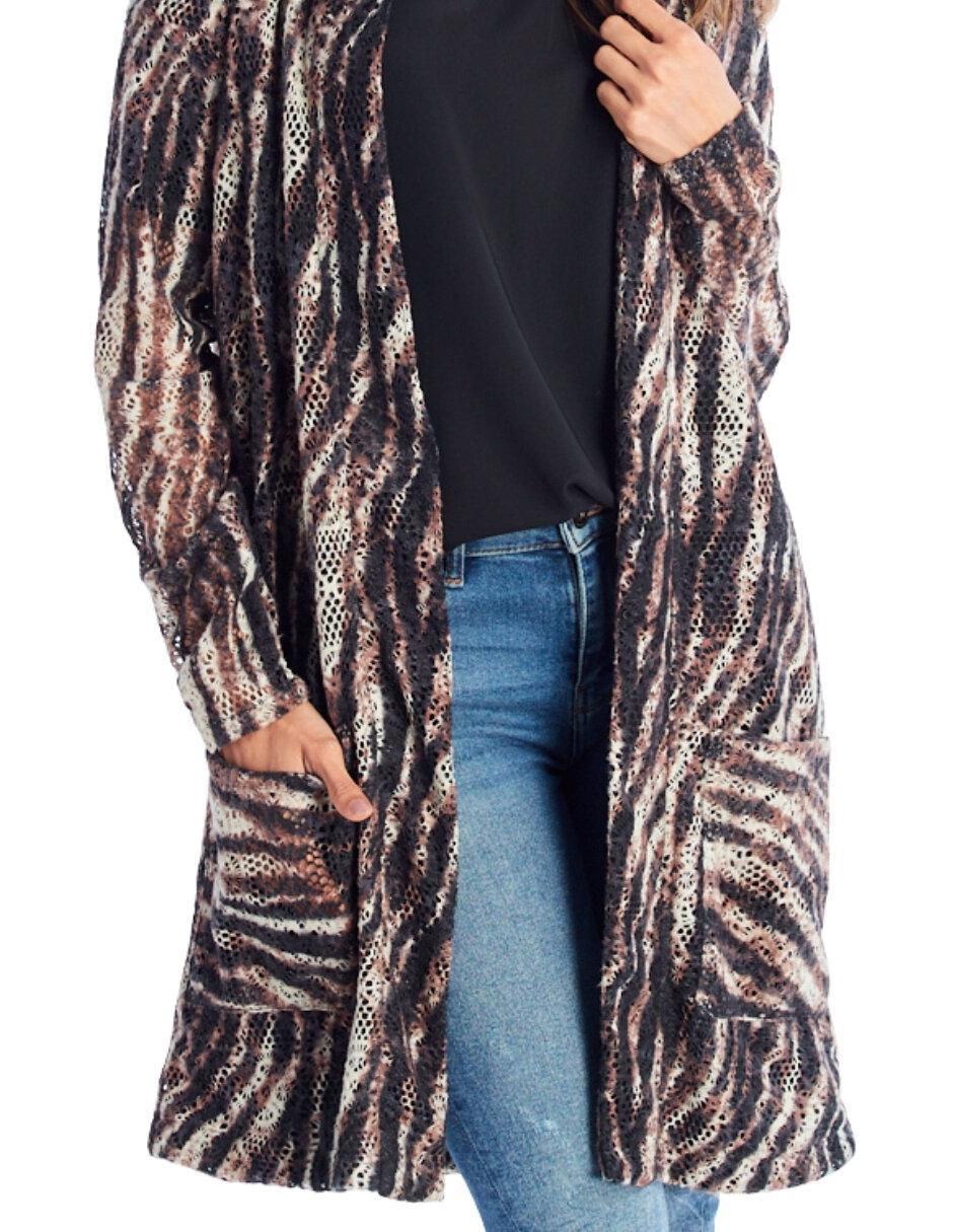 Suéter cuello abierto para mujer 2