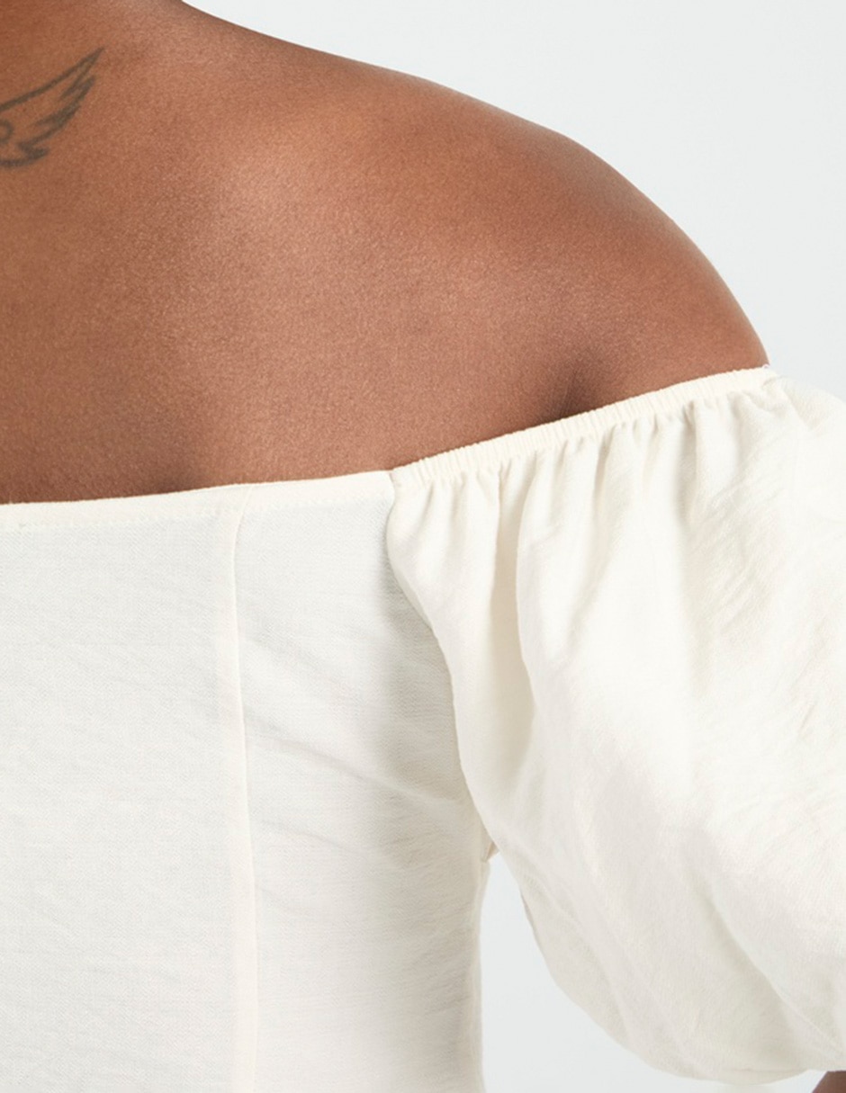 Blusa manga corta para mujer 5