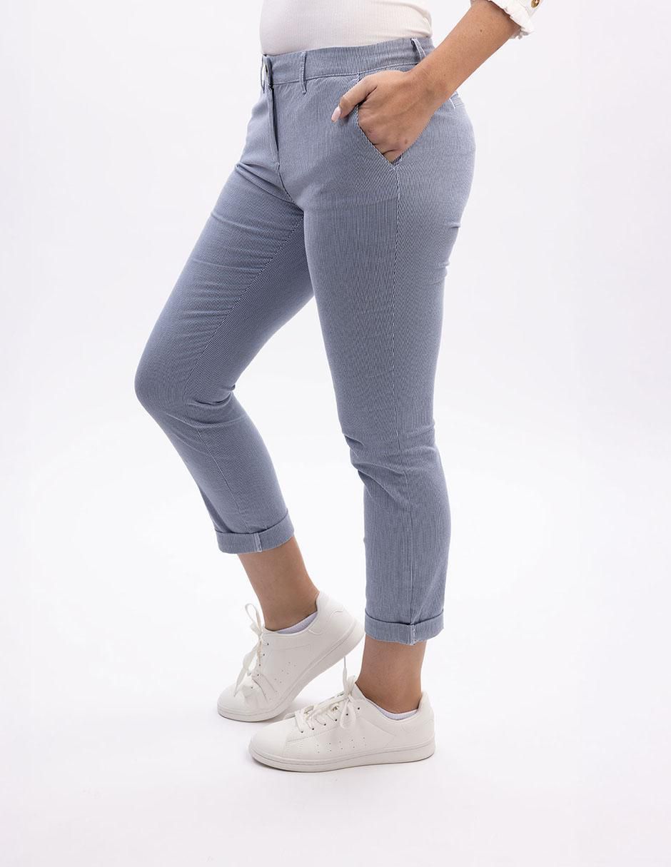 Pantalón chino slim para mujer 2