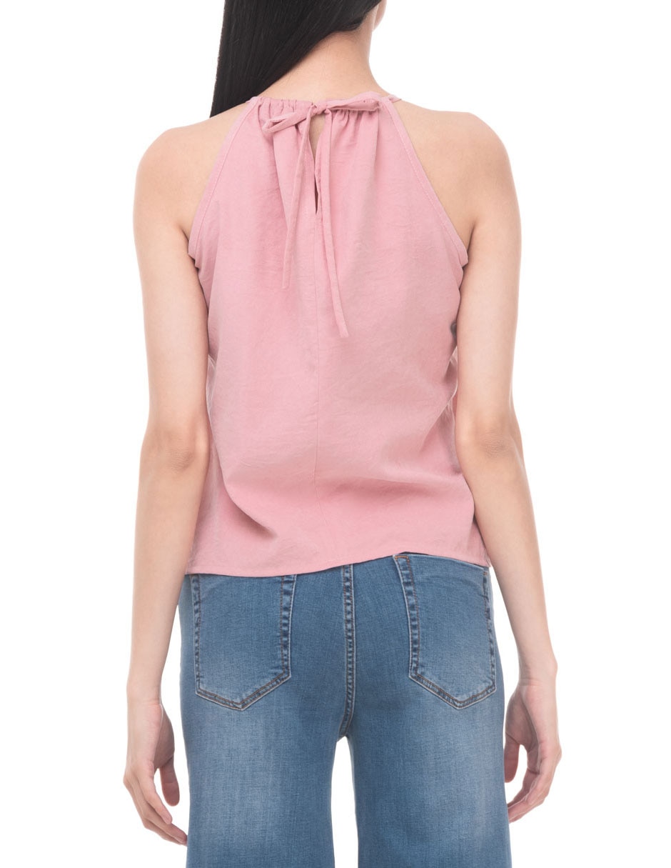 Blusa sin mangas para mujer 4