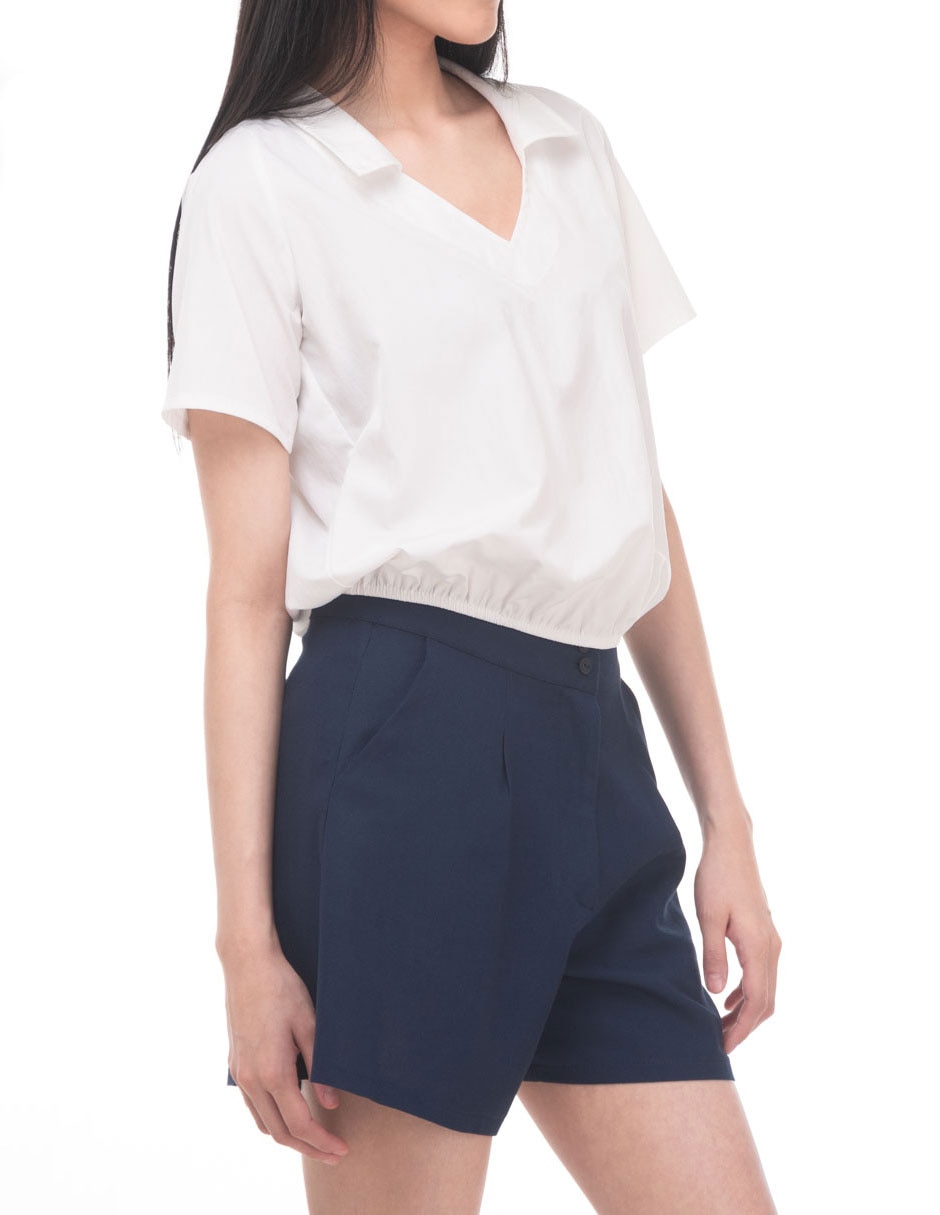 Blusa manga corta para mujer 4