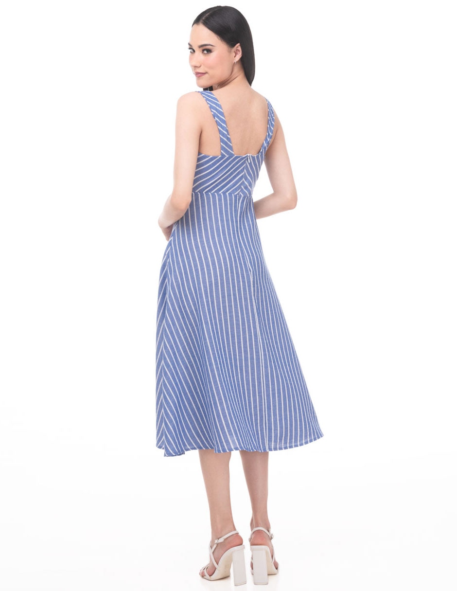 Vestido midi casual para mujer 2