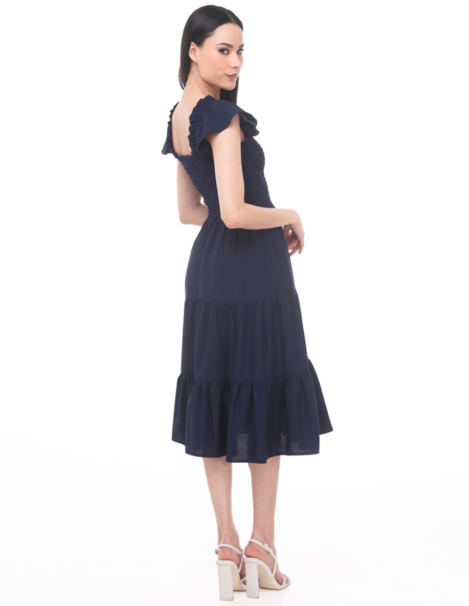 Vestido midi casual para mujer 2