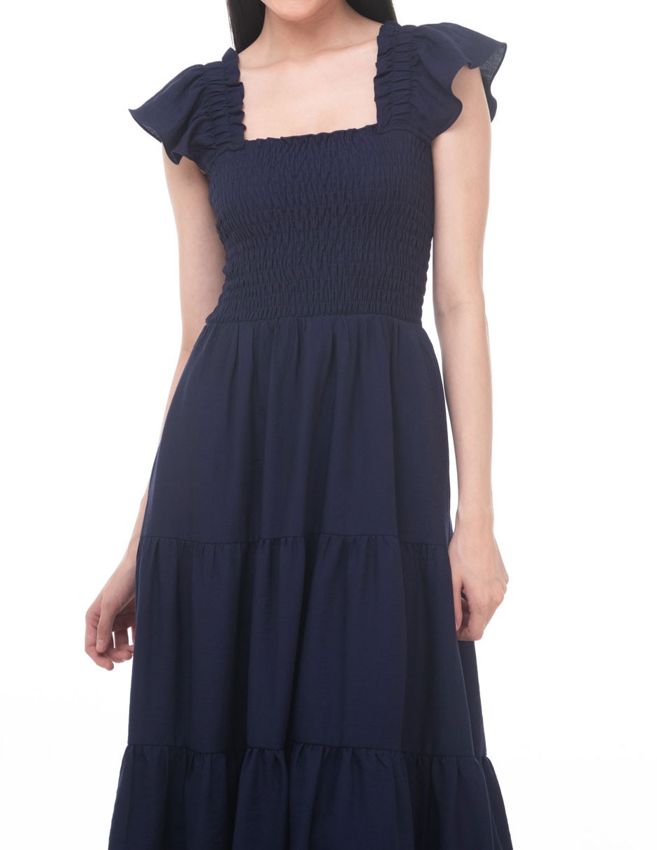 Vestido midi casual para mujer 4