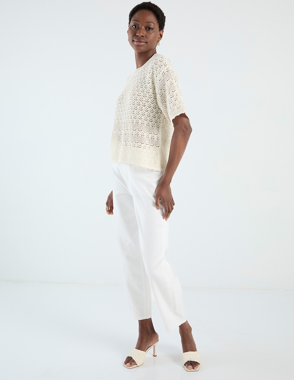 Jeans relaxed slim para mujer 3